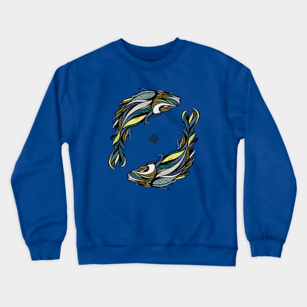 Fish Crewneck Sweatshirt by AndreasPreis